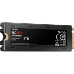 SAMSUNG 980 PRO 2TB + chladič / SSD / M.2 NVMe PCI-E 4.0 / TLC / R: 7000 MBps / W: 5100 MBps / IOPS: 1000K1000K / 5y (MZ-V8P2T0CW)