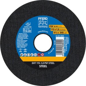 PFERD PSF STEEL 61730010 řezný kotouč rovný 115 mm 25 ks ocel