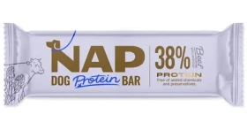 NAP Hovězí proteinová tyčinka s levandulí / Pamlsek pro psy / hovězí játra / 50 g (K64-970056)