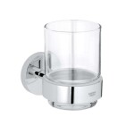 GROHE - Essentials Sklenička s držákem, chrom 40447001