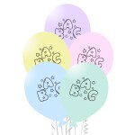 Balónky abeceda písmena 5 ks Balónky abeceda písmena 5 ks