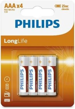 Philips LongLife AAA 4ks R03L4B/10