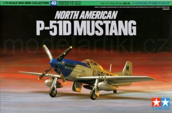 Tamiya North American P-51D Mustang 60749 1:72