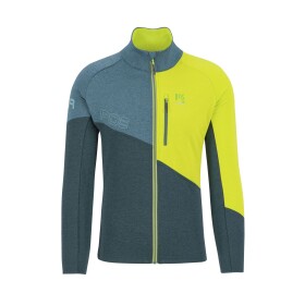 KARPOS Val Viola Full-Zip Fleece, Forest/Balsam/Kiwi Colada velikost: XXL