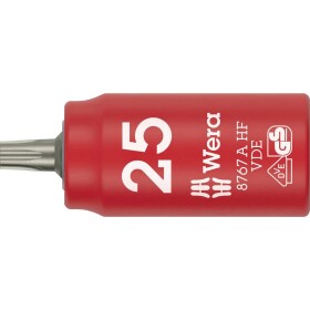 Wera 8767 A VDE HF 05005923001 TORX vložka pro nástrčný klíč funkce zadržení 1/4 T 25 1/4