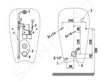 IDEAL STANDARD - Connect Air Skříňka pod umyvadlo, 1000x440x517 mm, lesklá bílá/světlá šedá mat E0821KN