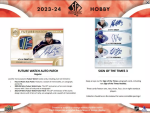 Hokejové Karty NHL 2023-24 Upper Deck SP Authentic Hobby Box