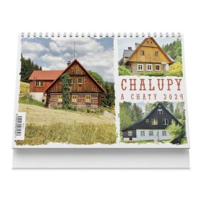Chalupy chaty 2024 stolní kalendář