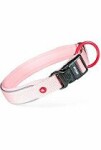 Obojek pes PREMIUM Nylon 25mm/50-55cm růžová Zolux