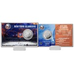 Highland Mint Sběratelská Pamětní mince New York Islanders NHL Team History Silver Coin Card Limited Edition od 5000