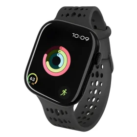Decoded Silicone Ares O Strap pro Apple Watch 40/42 mm černá / Řemínek / silikonový (D26AWS42ABS1BK)