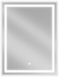 MEXEN - Miko zrcadlo s osvětlením 60 x 80 cm, LED 600 9819-060-080-611-00