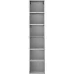 MEXEN - Box-A skříňka vysoká - sloup 35, šedý mat 91AX1-1600-300-1-62