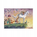 LONDJI Kapesní puzzle jednorožec - 100 pcs