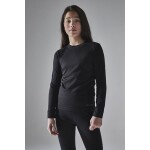 Běžecký set CRAFT CORE Warm Baselayer Junior černá Velikost textilu: