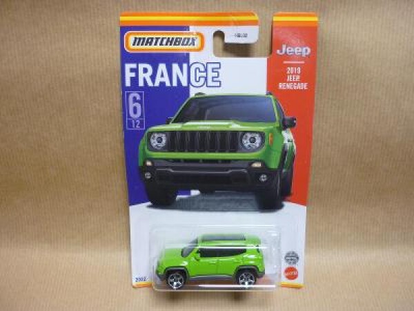 Jeep Renegade Matchbox France