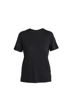 ICEBREAKER Wmns Merino 150 Tech Lite III SS Relaxed Tee, Black velikost: XS
