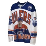Outerstuff Dětské tričko Connor McDavid #97 Edmonton Oilers NHL Player Polyester Top Velikost: Dětské XL (170 – 176)