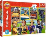 Puzzle Požárník Sam Sam přátelé MAXI
