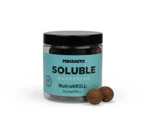Mikbaits NutraKRILL Rozpustné 250ml 20mm / Boilies / karpová nástraha (MC0176)