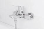 Vanová baterie SAT Cube Way bez sprchového setu 150 mm chrom CU222 CU222