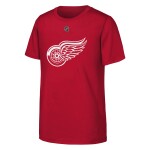Outerstuff Dětské tričko Moritz Seider #53 Detroit Red Wings NHL Flat Name & Number Short Sleeve Cotton Velikost: Dětské M (136 – 152)