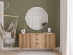 Zrcadlo Elistul Rozměry: 60 cm, Varianta: Osvětlení A