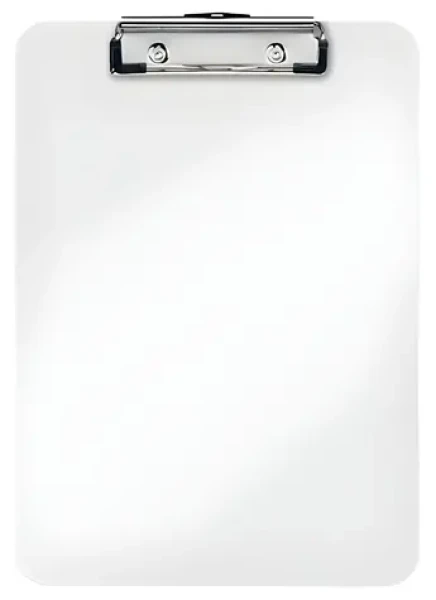 Leitz WOW Psací podložka bílá / A4 / 75 listů (80 g/m2) / matný polystyren / kovová spona (39710001)