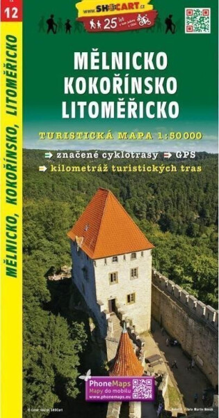 SC 012 Mělnicko, Kokořínsko, Litoměřicko 1:50 000