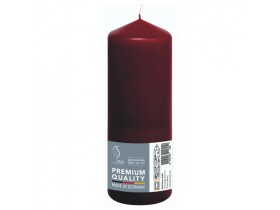 Svíčka válec bordová 80/200 Gala kerzen Svíčka válec bordová 80/200 Gala kerzen