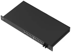 Teltonika SWM282 / Switch / 24x GbE / 24x PoE+ / 4x SFP / L2+ / 19" rack (SWM282000000)