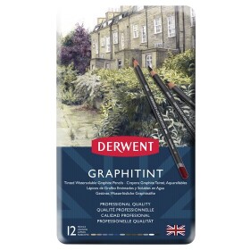 Derwent Graphitint 0700802 12 ks barevné grafitové tužky