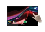 14" Verbatim PMT-14 LIGHT Series černá / Monitor / IPS / FHD 1920 x 1080 / 10 ms / USB-C / Mini HDMI / přenosný dotykový