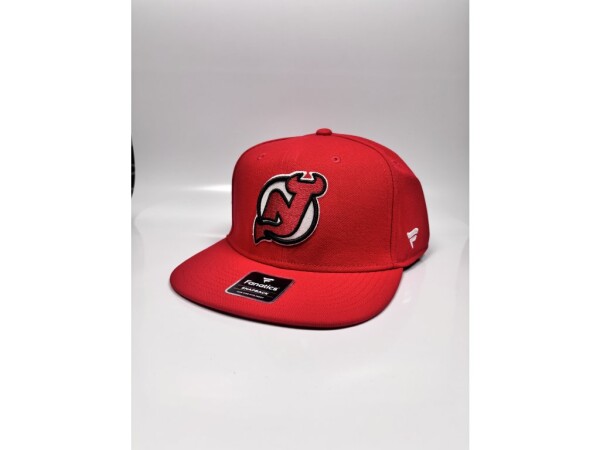 Fanatics Pánská kšiltovka New Jersey Devils NHL A/CAP Structured Mid Crown Adjujtable Square Visor Snapback