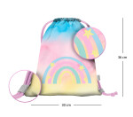 Předškolní sáček na obuv BAAGL - Rainbow