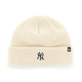 47 Brand Pánská zimní čepice New York Yankees MLB Randle '47 CUFF KNIT Natural