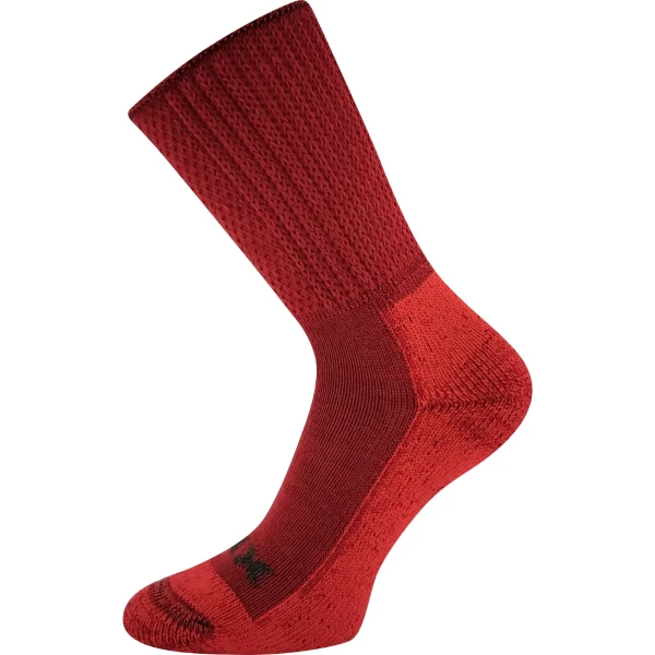 VOXX Ponožky silné hřejivé z merino VAASA s ionty stříbra VÍNOVÉ 35-38 120689