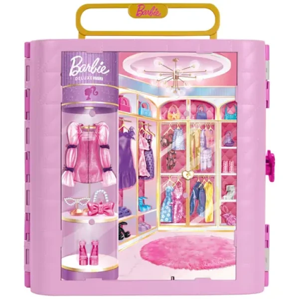 MATTEL Barbie Deluxe Style Skříň na oblečení JJP01