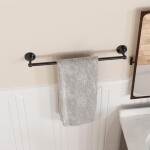 REA - Koupelnový věšák Black 332870A REA-06926