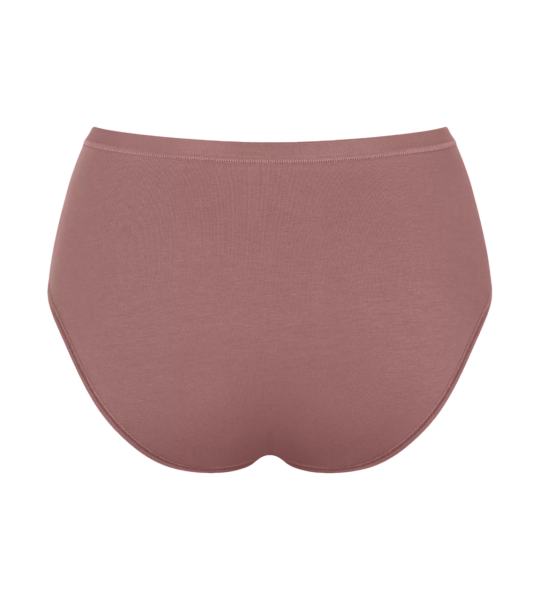 Dámské kalhotky GO Daily Cotton Midi - BROWN - tm. béžové 1141 - SLOGGI BROWN L