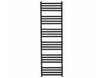 CERANO - Koupelnový radiátor Fulgiduson - boční připojení - 765W - černá matná - 1800x530 mm CER-18050BD