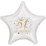 51. narozeniny balónek hvězda Balonky.cz 51. narozeniny balónek hvězda Balonky.cz