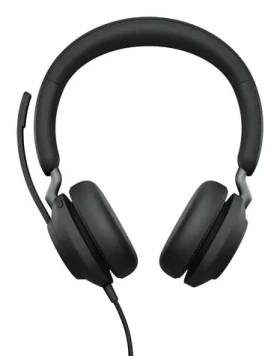 Jabra Evolve2 40 SE Stereo černá / Sluchátka / mikrofon / USB-C + USB-A / MS Stereo (24189-999-799)