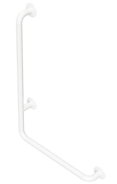 SAPHO - HANDICAP nástěnné madlo LEVÉ 810x550, bílá XH522W