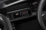 Mamido Elektrické autíčko Dodge Ram černé s majáky 4x4 | 12V10Ah