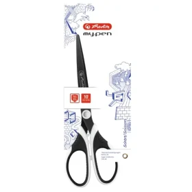 Herlitz Nůžky / černo-bílá (50027224)