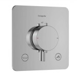 HANSGROHE - Ecostat Comfort Q Termostatická baterie pod omítku, pro 2 spotřebiče, chrom 33717000