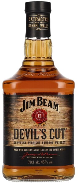 Jim Beam Devil's Cut Whiskey 45% 0,7 l (holá lahev)