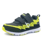 Dětské lehké sportovní tenisky BUGGA HONE Gray/Yellow/Black - 28