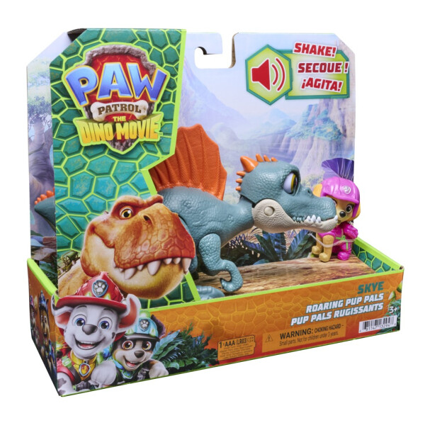 Tlapková patrola dino figurka se zvuky + Skye - Spin Master Tlapková patrola